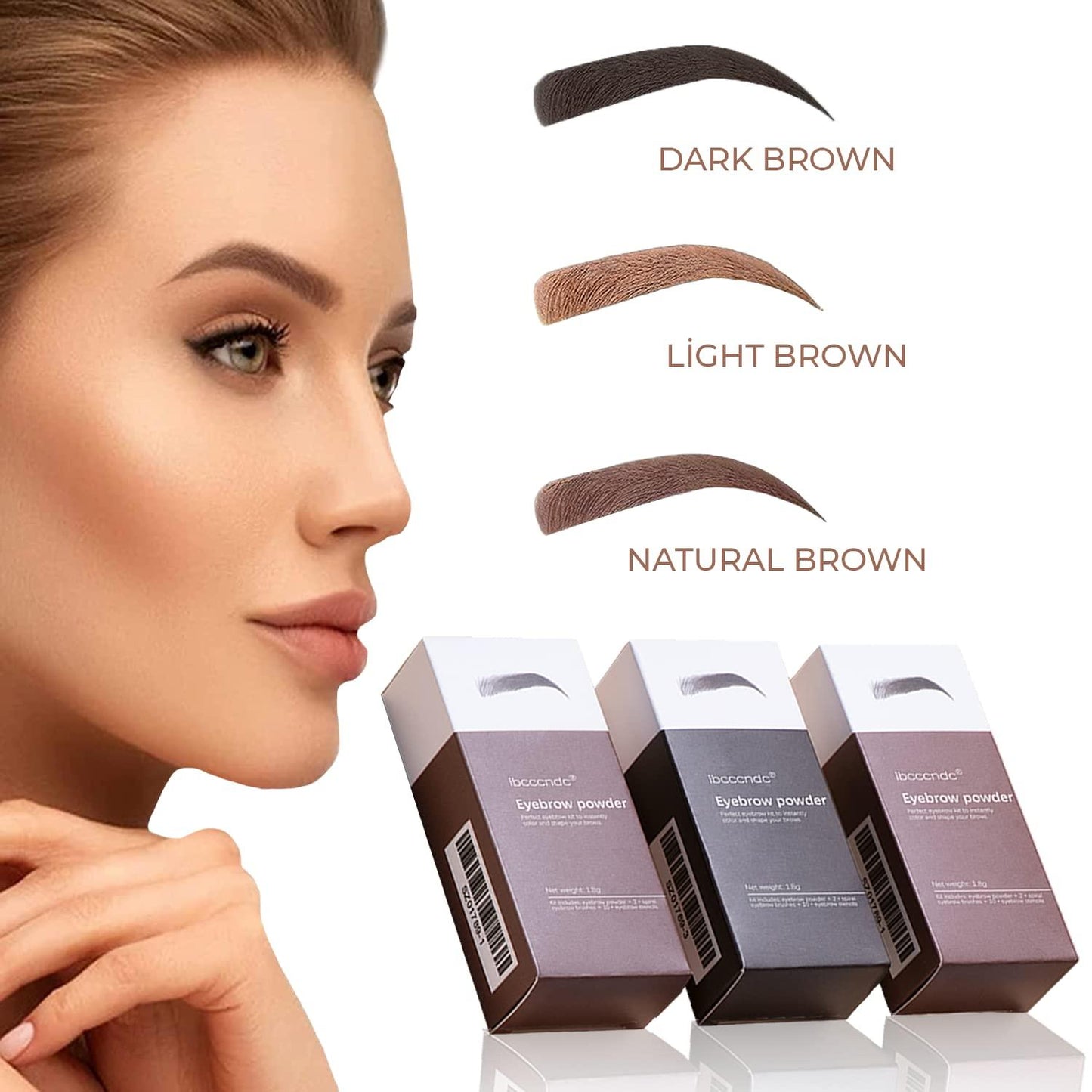 2 in 1 Hairline & Eyebrow Shaping Stamp