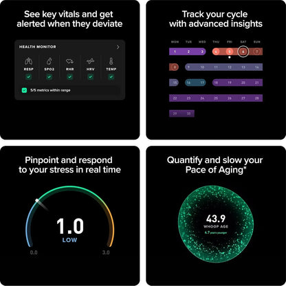 WHOOP 5.0 Fitness & Health Tracker Band