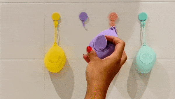 Silicone Brush for Easy Bathing